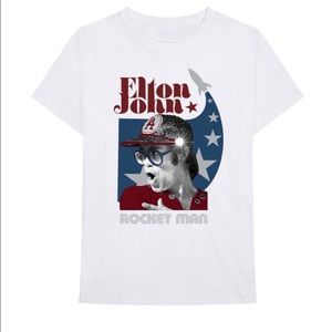 Men’s Rocket Man USA T- Shirt Size Large